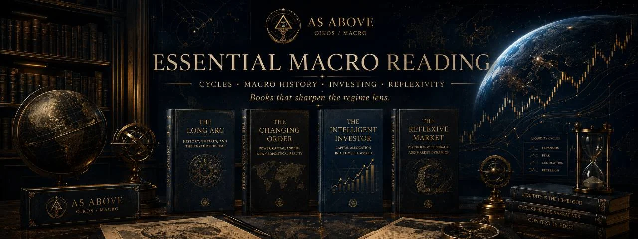 Essential macro reading on cycles, macro history, investing and reflexivity