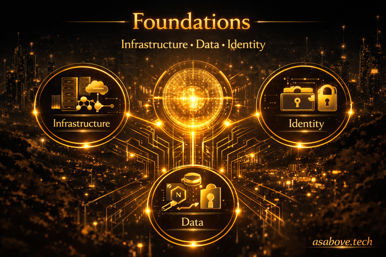 Foundations: Infrastructure, Data, Identity