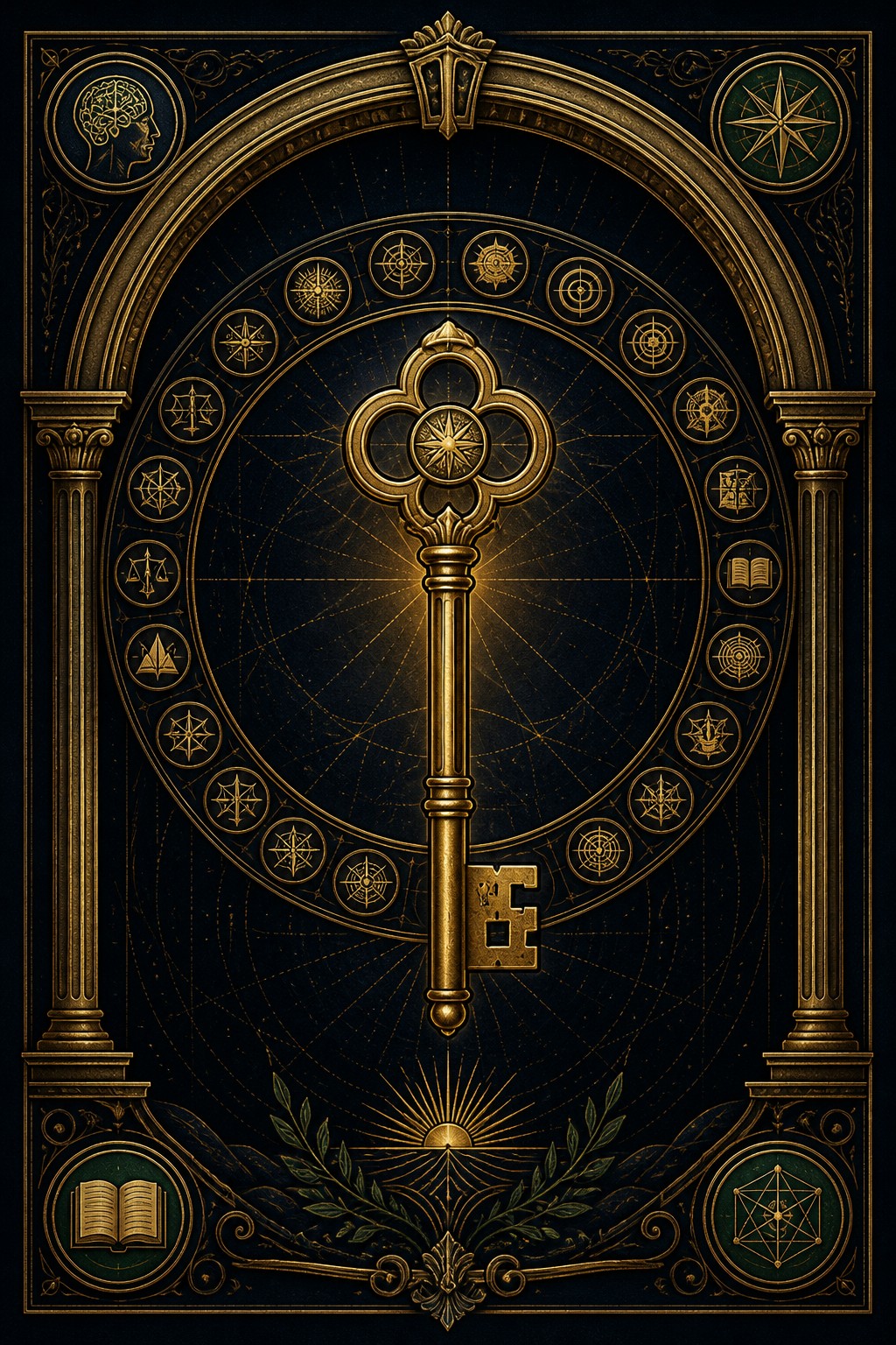 The Master Key System visual study cover